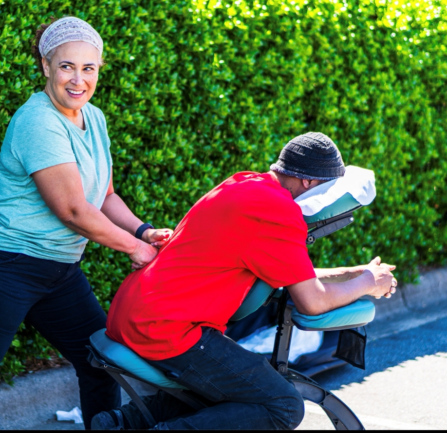 daniels chair massage