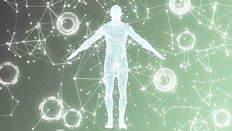 Medical technology concept. 3D rendering.