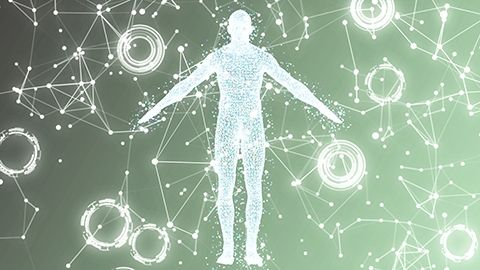 Medical technology concept. 3D rendering.